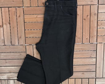Wrangler Plated Black Vintage 90s Black Pants Size 38 x 30