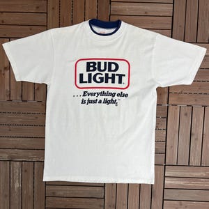 90s Bud Light Shirt - Etsy