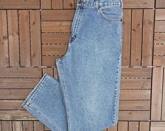 Timberland Straight Leg Vintage Y2K Blue Denim Jeans Size
