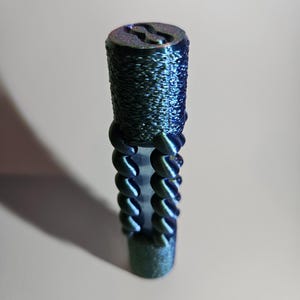 Quanten-Resonator Helix | Skalarwellen Raum-Harmonisierer | Silber-informiertes Fluid | Schutz vor Elektrosmog & 5G | Energie-Säule bild 4
