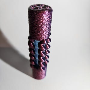 Quanten-Resonator Helix | Skalarwellen Raum-Harmonisierer | Silber-informiertes Fluid | Schutz vor Elektrosmog & 5G | Energie-Säule bild 2