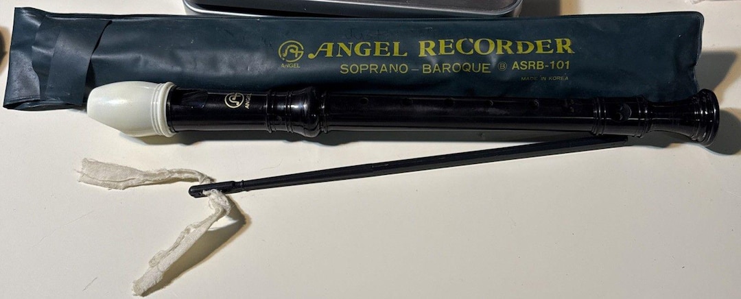 Angel ASRB-101 Soprano-baroque Recorder With Case - Etsy
