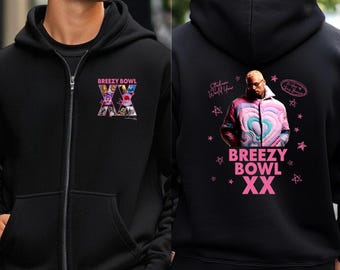 Chris Brown Breezy Bowl XX Full Zip Hoodie