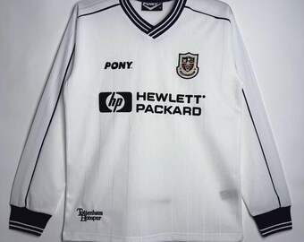 Tottenham Hotspur 1997/99 Hemmatröja Retro, Spurs Vintage Fotbollströja