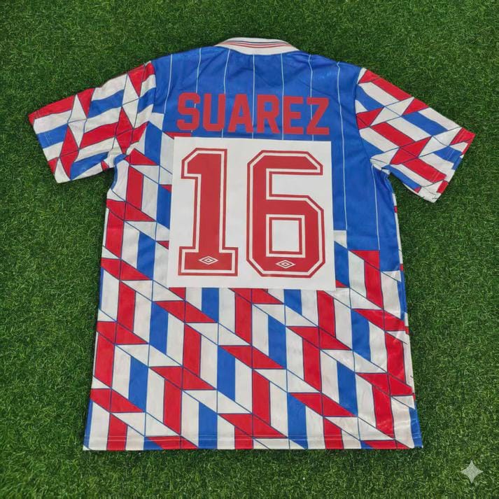 Maillot football domicile vintage rare Ajax 1994 1995 Umbro