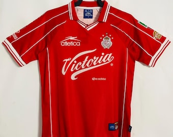 Deportivo Toluca 1999/2000 Hemmatröja Röd Retro | Vintage Liga MX Fotbollströja