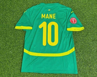 Sadio Mané Senegal AFCON 2025 Final Champion fotbollströja