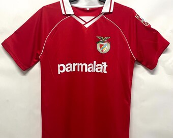 SL Benfica 1994/95 Hemmatröja Retro, Portugal Vintagetröja, Klassisk Fotbollsställ