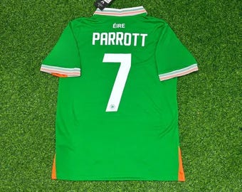 Troy Parrott Irlands landslags gröna tröja | Irlands fotbollströja | Irlands fotbollsställ