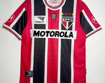 São Paulo FC 2000 Away Retro tröja, Brasilien Vintage tröja