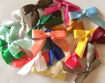 Mini 1.5" Handmade Bows - Choose Your Color and Amount