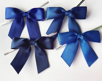 3" NAVY BLUE Shades - 3" Handmade Bows