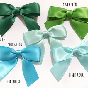 2.5 Handmade Small Bows 12/24/48/100 Choose your color image 8