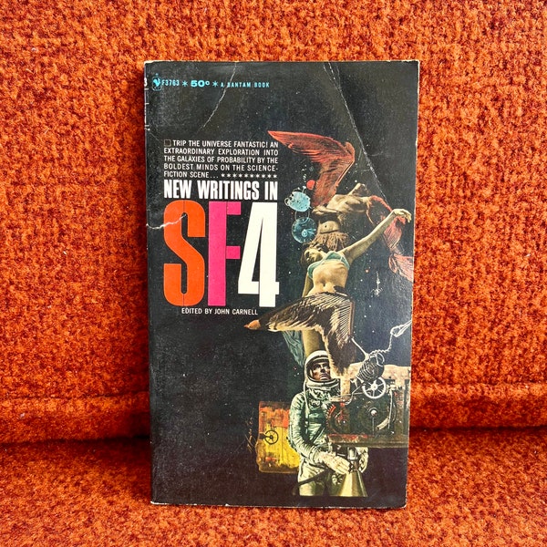 Vintage Paperback Book: New Writings in Sci-Fi Volume 4