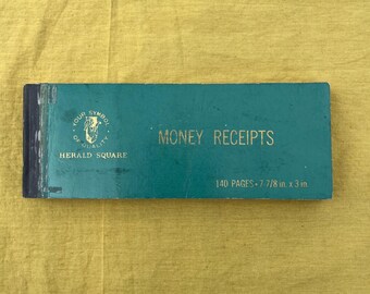 Vintage Woolworth Sales Register Notepad