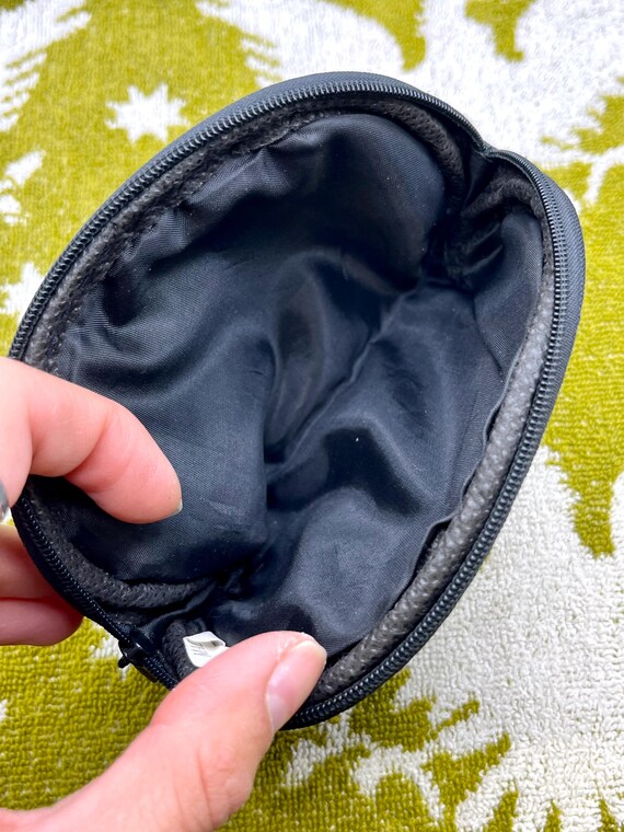 Vintage Patch Leather Piped Pouch - image 7