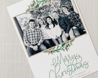 Wreath Christmas Card