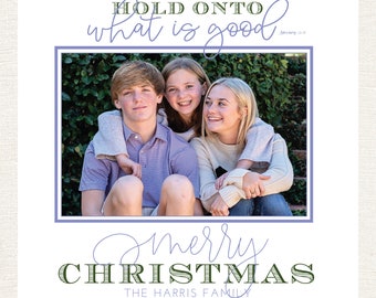 Multi-Font Christmas Card