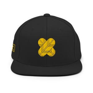 Embroidery japanese family crest cap（Chigai taka no ha）