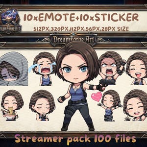 Blue Beret Special Agent Megapack, Tactical Rescue Heroine Twitch Emotes, Biotech Survivor Discord Stickers, Classic Police Force Graphics