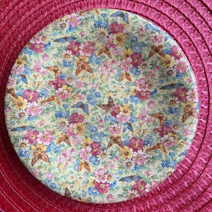 Antique Chintz Butterfly Garden by Wade Heath England  8.75”