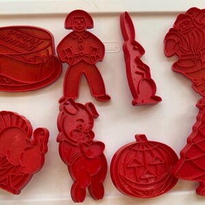 Vintage Tupperware Cookie Cutters