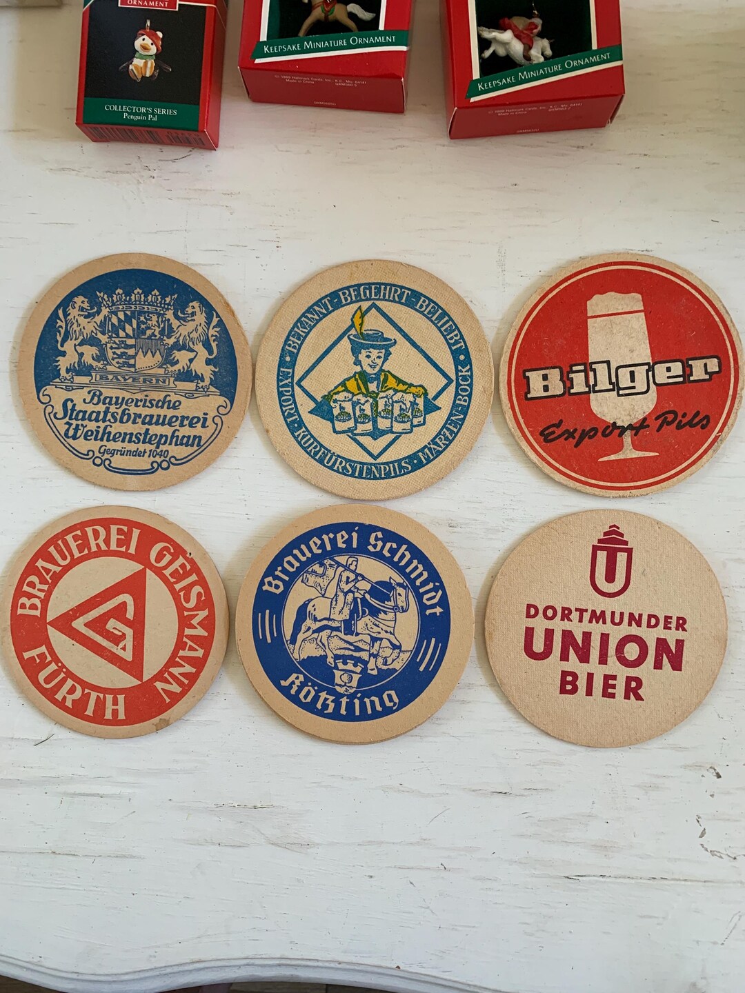 Vintage German Beer Coasters for Collecting or Crafting or Framing - Etsy