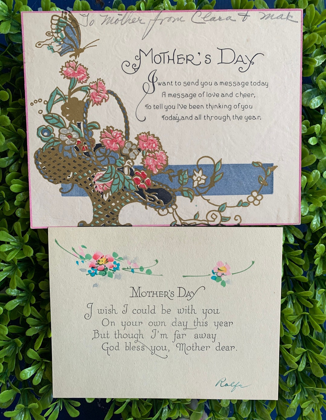 Vintage Mothers Day Cards - Etsy