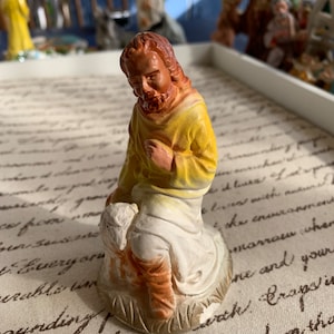 Shepherd for Vintage Nativity from Italy