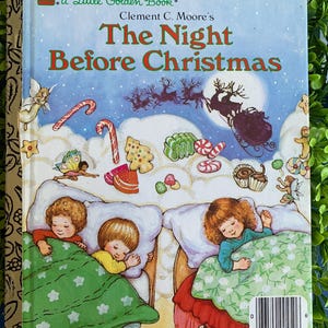 Vintage Little Golden Books Christmas  or Winter Theme