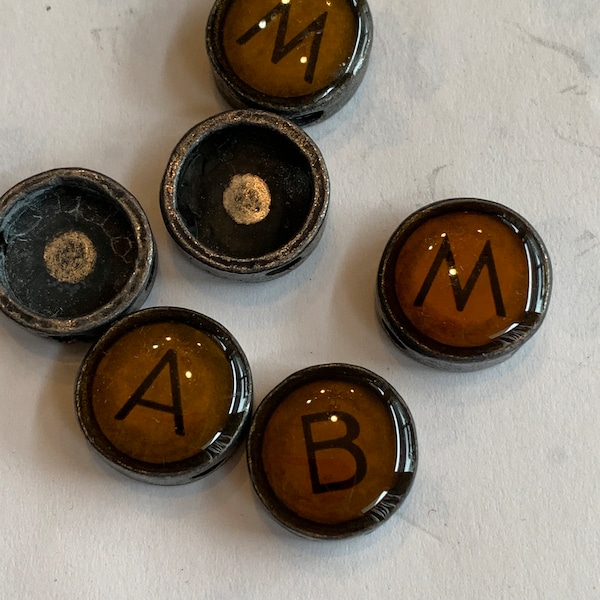 Typewriter Letter in Lead, Under Amber Brown Seal.