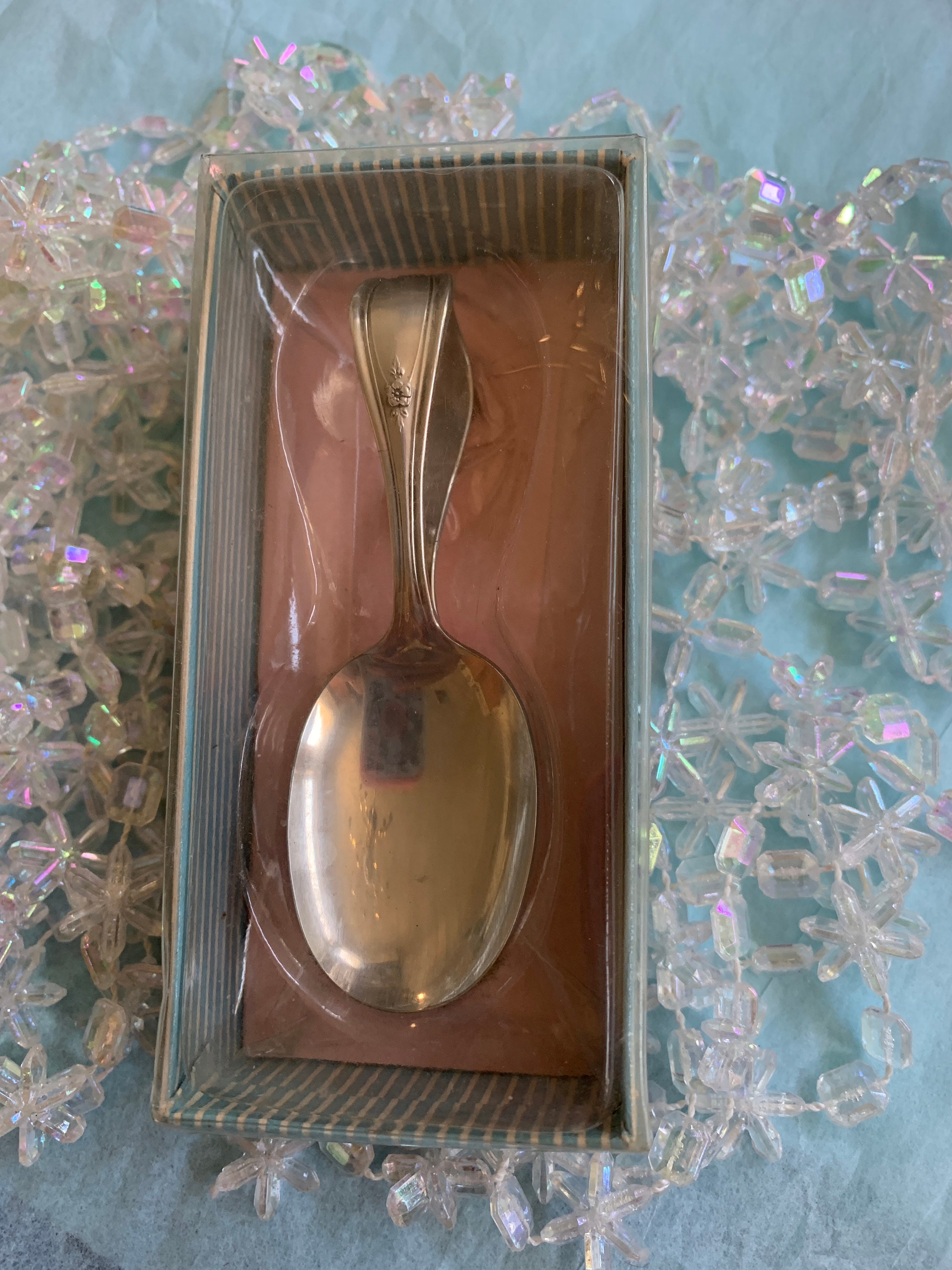 Oneida HARMONY Silverplate 3 Pc Baby Infant Set NEW in Box Flatware  Silverware