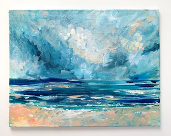 Ocean Painting, Original Landscape Painting, Original Art, Impressionist Art, Contemporary Art, Modern Art, Original Painting