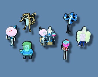 Adornos para zapatos de Un Show Más: Adornos de cocodrilo de dibujos animados