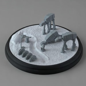 Diorama de Star Wars a tu elección