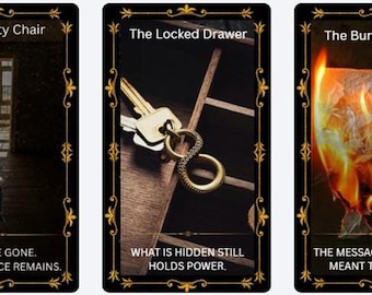 Echoes That Linger Oracle Deck: Inner Wisdom, Memory, Intuition (Digital Download)