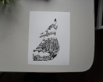 Flora Fauna Print