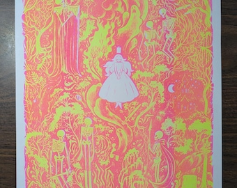 NEW Marrow and Moonlight Riso Print