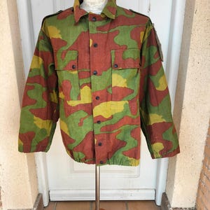 Vintage 1998 Italian Army M29 Telo Mimetico Camo Combat Jacket - With Arm Patch