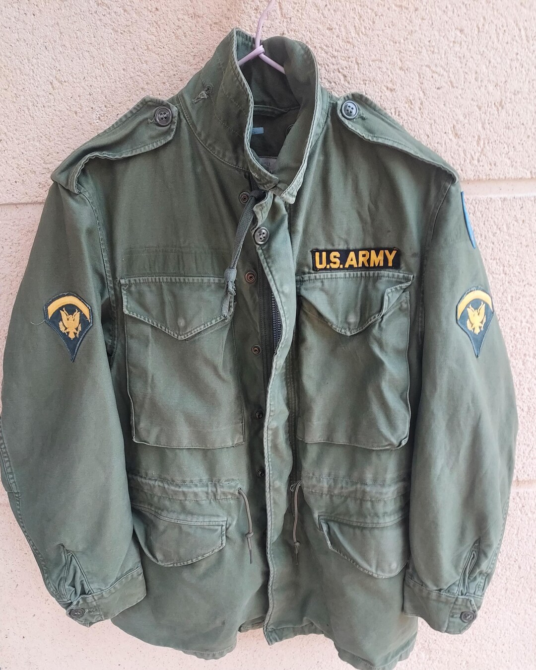 Original 1962 US Army M-1951 Field Jacket - 21st Support Command