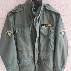 Original 1962 US Army M-1951 Field Jacket - 21st Support Command