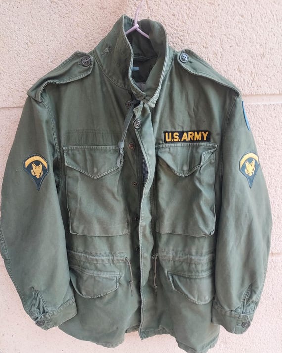 Original 1962 US Army M-1951 Field Jacket - 21st Support Command
