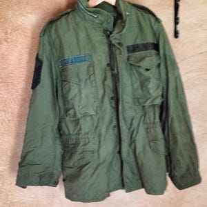 Original 1971 US Air Force M-65 Field Jacket Excellent Condition