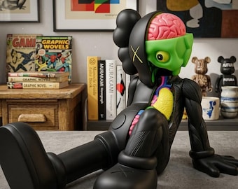 Figura de juguete de anatomía coleccionable, escultura de vinilo de diseñador, estatua de juguete de arte callejero, decoración de personajes de arte pop urbano, escritorio moderno.