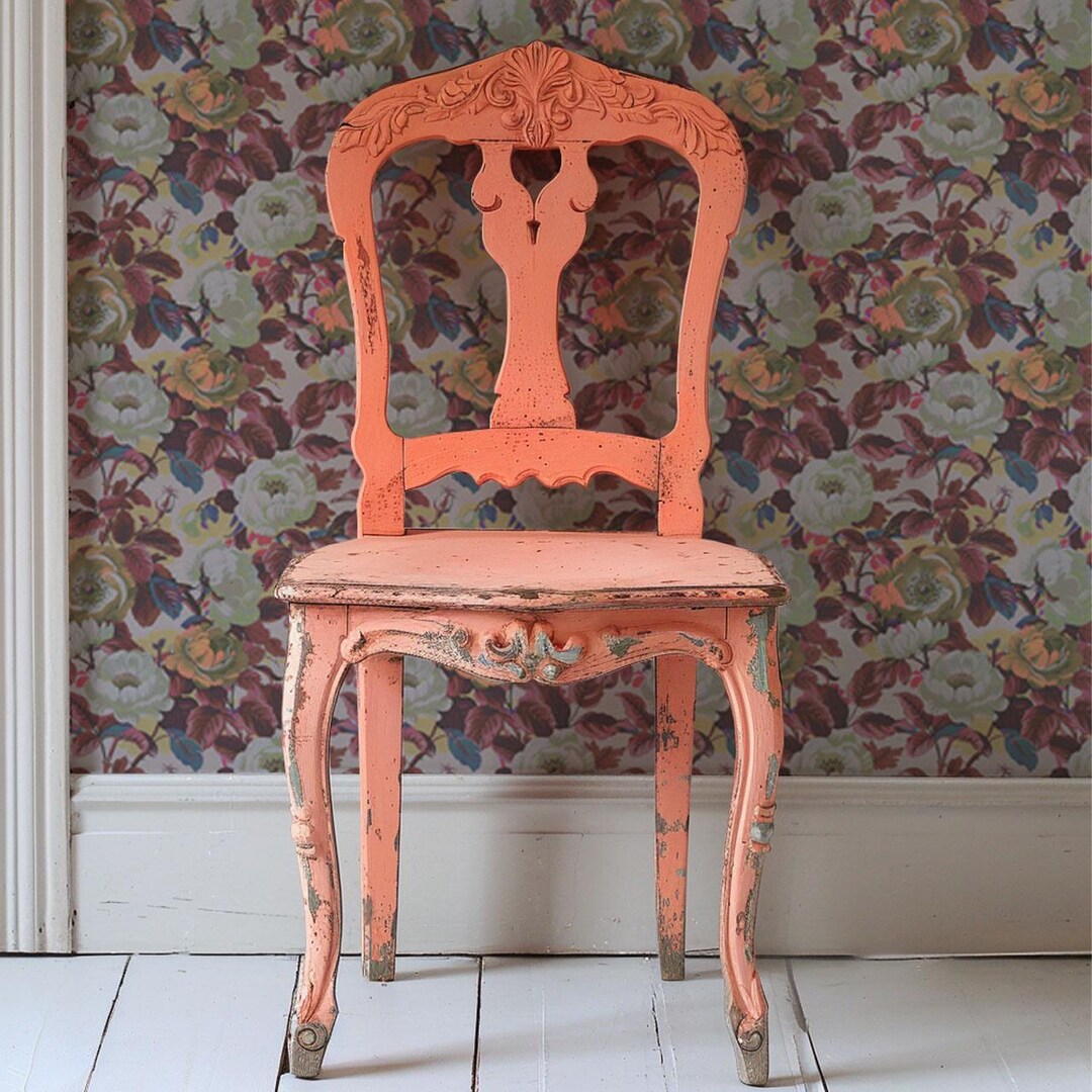 Rococo Roses Designs Rococo Roses (small Scale) Claret Wallpaper, Wall Decor, Luxury ...