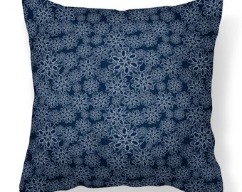 Indigo Nui Floral Cushion, Velvet Cushion, Luxury, Home decor, Cushion Covers, Luxe Cushion, Patterned Cushion, Shibori