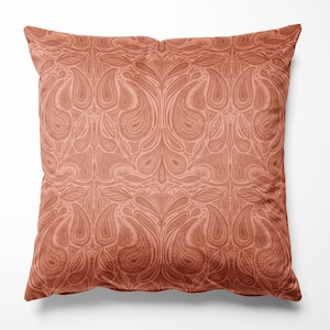 Margaux Dusk Velvet Cushion, Velvet Cushion Luxury Home decor Cushion Covers, Luxe Cushion, Patterned Cushion, Paisley Design, Maximalist