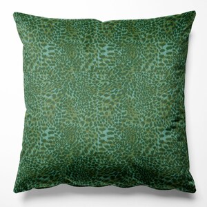 Leopard Apple Velvet Cushion, Velvet Cushion Luxury Home decor Cushion Covers, Luxe Cushion, Patterned Cushion, Leopard Print, Maximalist
