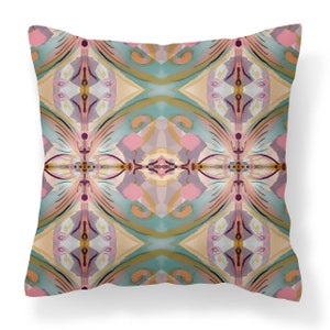 Franny Spice Velvet Cushion, Velvet Cushion Luxury Home decor Cushion Covers, Luxe Cushion, Patterned Cushion, Maximalist