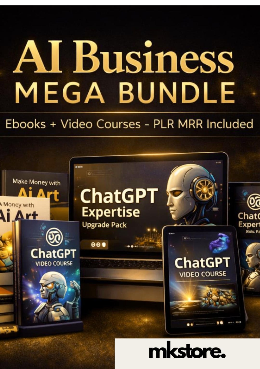 AI Business Mega Bundle | Chatgpt, Midjourney, DALL-E Videos (digital ...
